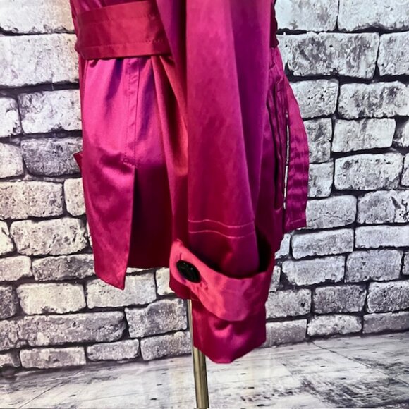 Appraisal Raspberry Colored Long Sleeve Jacket Size L - Picture 9 of 10